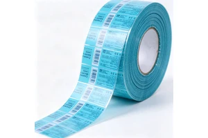 Custom Heat Shrink Label PVC PET Shrink Sleeve Shrink Wrap Label Roll for USB Data Cable Lithium Battery Packaging