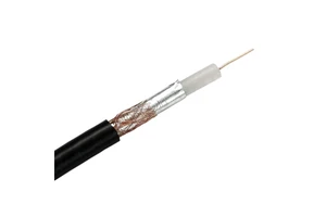 Factory Supply RG6 CCTV Camera Security System Coaxial Cable CE Certified Aluminum Foil Shielded