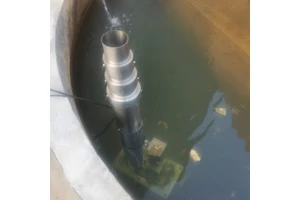 3-meter-high Underwater Monitoring Telescopic Mast for Oceans and Lakes - Intelligent Underwater Telescopic Mast