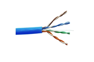 1Gbps Gigabit LAN Cable CAT 5 U UTP PVC CMR Ethernet Communication Cable 24AWG Copper Conductor for Industrial Outdoor Local