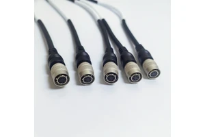 Custom Hirose 6 Pin Industrial Camera Trigger Cable HR10A-7p-6s Female Cable Molex Micro-Fit 3.0 Female Wire Harness