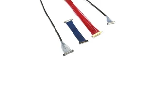 PRODATA Custom Made Taiwan 30pin 40pin Micro Coaxial MCX Cable Assembly Copper Core High-end Wiring Harness for Automation