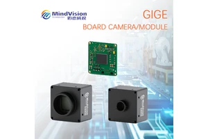 MindVision GigE Board Level Industrial Camera 1.3MP 91.5fps PYTHON Global Shutter to 20MP IMX183 1-inch Sensor PoE GenICam