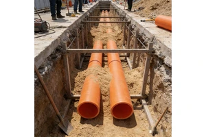 High Quality Durable HDPE Silicon Core Pipe High Pressure 50-Year Lifespan Optimal Protection Underground Telecom Optical Cable