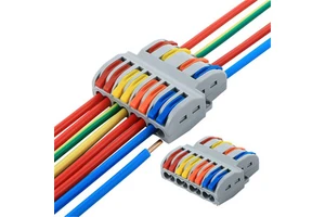 Supplier SPL84 Electrical 4 in 8 Out Terminal Connector Quick Connect Terminal Quick Splice Wire Connector