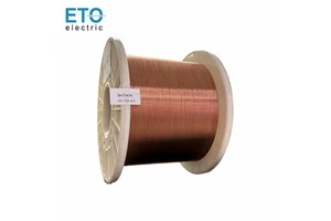 CCA CCM CCE Standard CE for Stranded Flat Bare Copper Core Wire Custom Diameter ETO Brand Cable Use