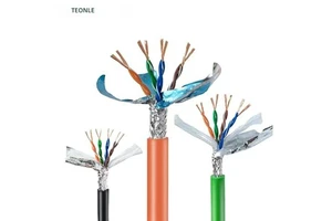 Hot Sale Cat6A UTP Ethernet Cable 23AWG 4PR 550MHz 10Gbps Oxygen-Free Copper CM Rated 305m Box For LAN Network