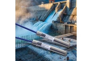 Dam Seepage Monitoring Vibrating Wire Piezometer with Built-in Thermistor for Hydropower Pore Water Pressure IP68 Sensor