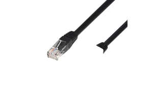 8P8C Ethernet Extension Cable Cat5e RJ45 Male to Female Shielded Stranded Copper PVC 1m LAN Network Patch Cord