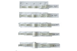 Transparent Special-Shaped PVC Number Tube for Cable Marker Electrical Equipment & Supplies Wiring Accessories