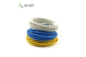 2-Pin CE Certified Indoor Water Leak Sensor Cable with TCP/IP Network Easy Leakage Detection