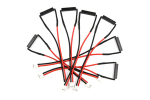 CYXTEK PH2.0 Shielded High-Flex Control Magnetic Switch Connector Cable Wiring Harness For Industrial Machines Red Black 240V