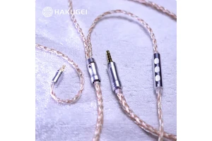 Customizable Luxury Coaxial Earphone Cable Combination Shielding for Speaker/Monitor Use Special Blend Litz 7N Silver Conductor