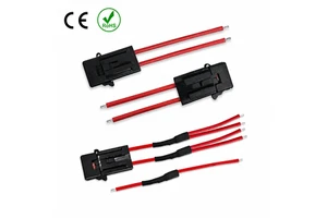 Professional Waterproof Over-Molding High-Voltage Wiring Harness Assembly PVC/PBT for Automobile Motorcycle New Energy Storage