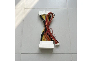 Professional 1m Coaxial Copper-Core Silica-Gel Insulated PVC Harness 600V Vehicle Data Transmission Industrial Grade