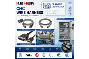 China Wire Harness Factory Professional Custom Wire Harness Assembly Manufacturing for CNC Controller Wire Harness