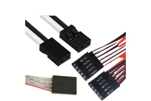 Black White DuPont Terminal Line 2.54 Spacing Electronic Equipment Connection Line Red Male Female Wiring Harness IP40 New