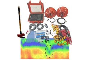 24 Channels Seismograph Cable Connected Seismic Survey System