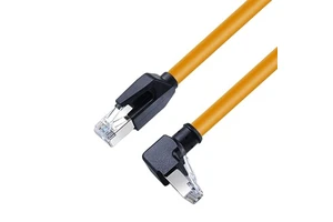 Cat8 Network Ethernet Cable up Down Left Right Angle 40 Gigabit Industria High Flexibility Drag Chain 8-core Twisted Pair Cable