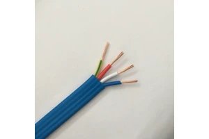 IEC 60332-1 Compliant 450/750V 90 Flat Stranded TPS Cable 2 Core 16.0mm PVC Insulated Sheathed Electrical Wire