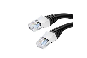 RJ12 Shielded Indoor 6C Pure Copper Six-core Communication Network Extension Cable with Crystal Head Connection