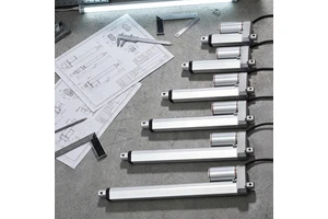 50mm IP54 Permanent Magnet Brushed DC Motor Linear Actuator Brush Toy Motor Electric Linear Actuator Equipment