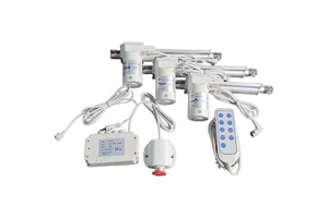Hospital Bed Motor With Remote Control 3 Motor Actuator Hand-Controlled Linear Actuator Brush Commutation for Sale