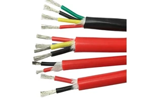 2 3 4 Multi-core Silicone Cable Wire 0.5 0.75 1 1.5 2.5 4 Sqmm AWG Power Cable YGC High Temperature Resistance Energy System