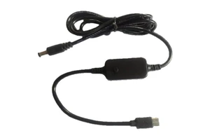 PD Trigger Cable 5V/9V/12V/20V Adjustable Voltage, Type-C Male to DC Connector Fast Charging Cable for Optical Modem