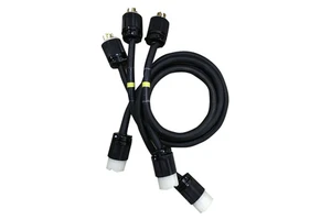 L21-30 Extension Power Cables with Twist Lock L21-30P Plug to L21-30R Connector Power Cable for Electric Equipment