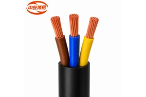 RVV 3*2.5mm² Flexible Copper Cable 300/500V PVC Insulated & Sheathed For Indoor Power Connection and Electrical Equipment