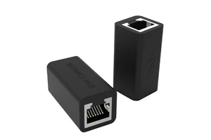 8P8C RJ45 Straight In-Line Coupler RJ45 Coupler Connector Ethernet Cable Extension network extension
