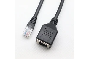 RJ12 Cable 6P6C Telephone Extension Cord Female to Male LAN Network Ethernet Extension Cable