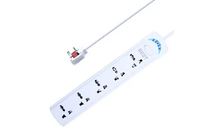 Wholesale Universal Power Strip 5-way Power Socket With 2m Extension Cord 5 AC Outlets Extension Socket For Electric
