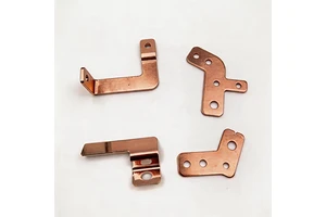 Customized Industrial Red Copper Bus Bar High Conductivity Solid T2 Copper Busbar for Electrical Engineering Power Connection