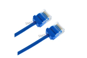 Cat6a Slim Ethernet Patch Cable 0.5ft 1 Ft (24 Pack) Cat6a Patch Cable For Data Centers 10G Network Patch Cables