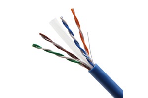 CAT6 Cable 305m Box 24AWG Solid Copper CMP Rated Plenum UTP Indoor Network Cable