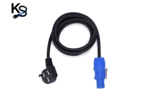 KESHI SJTW 1.5m PVC 10A AC Extension Power Cord with NEMA 3-Pin Plug IP11 for Stage Lights & Electric Appliances