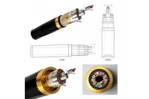 Composite Power and Control Cable with Metal Armor, Multi-Layer Shielding, for Power and Signal Combined Transmission