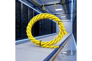 Speed SPD-WL1100 2-Pin TCP/IP Water Leak Detection Sensing Cable with Male Connector 500M Range