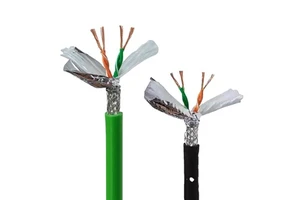 Factory Sale 4-core High Flexibility Industrial Network Cable Double Shielded Drag Chain Cable Profinet Ethernet Cable
