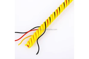4-Pin IP/TCP Enabled DC12V Water Leak Sensor & Location Detection Cable Sound Alarm CE ROHS Certified 50ft Length 500M Detection