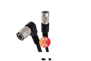 Spot Single Female Basler Industrial Camera Trigger Line HR10A-7P-6S Core High Flexible Drag Chain Cable