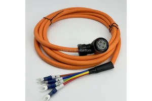 Servo Motor Cable High Flexible Power Cable ACS3-CAPW1105 Replacement Power Cords for Industrial CNC Machine