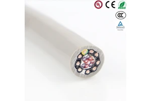 Customized Solid Industrial Cable Combined Wires with TPE Insulation for Power Control Transmission Cat.6 Applications