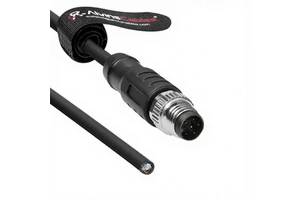 Alvin's Cables M8 6-Pin A-Code Male Flying Lead Basler Power I/O Industrial Sensor Connector Shielded Cable Camera IP67 3m