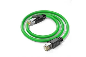 Industrial Twisted Pair RJ45 Shielded Cat6A Cat5E Extension Cable