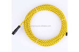 High Sensitive Non-locating 2-Pins Water Leak Detection Alarm Sensor Cable With Male Connector for DATA Center PC ROOM