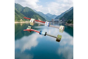 Dam Surface Strain Monitoring Vibrating Wire Strain Gauge with Thermistor for Hydropower Concrete Structure IP68 Sensor