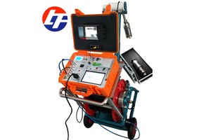 One Person Operate Imaging Borehole Water Well Camera Inspection Underwater Drilling Detector 80m Flexible Cable